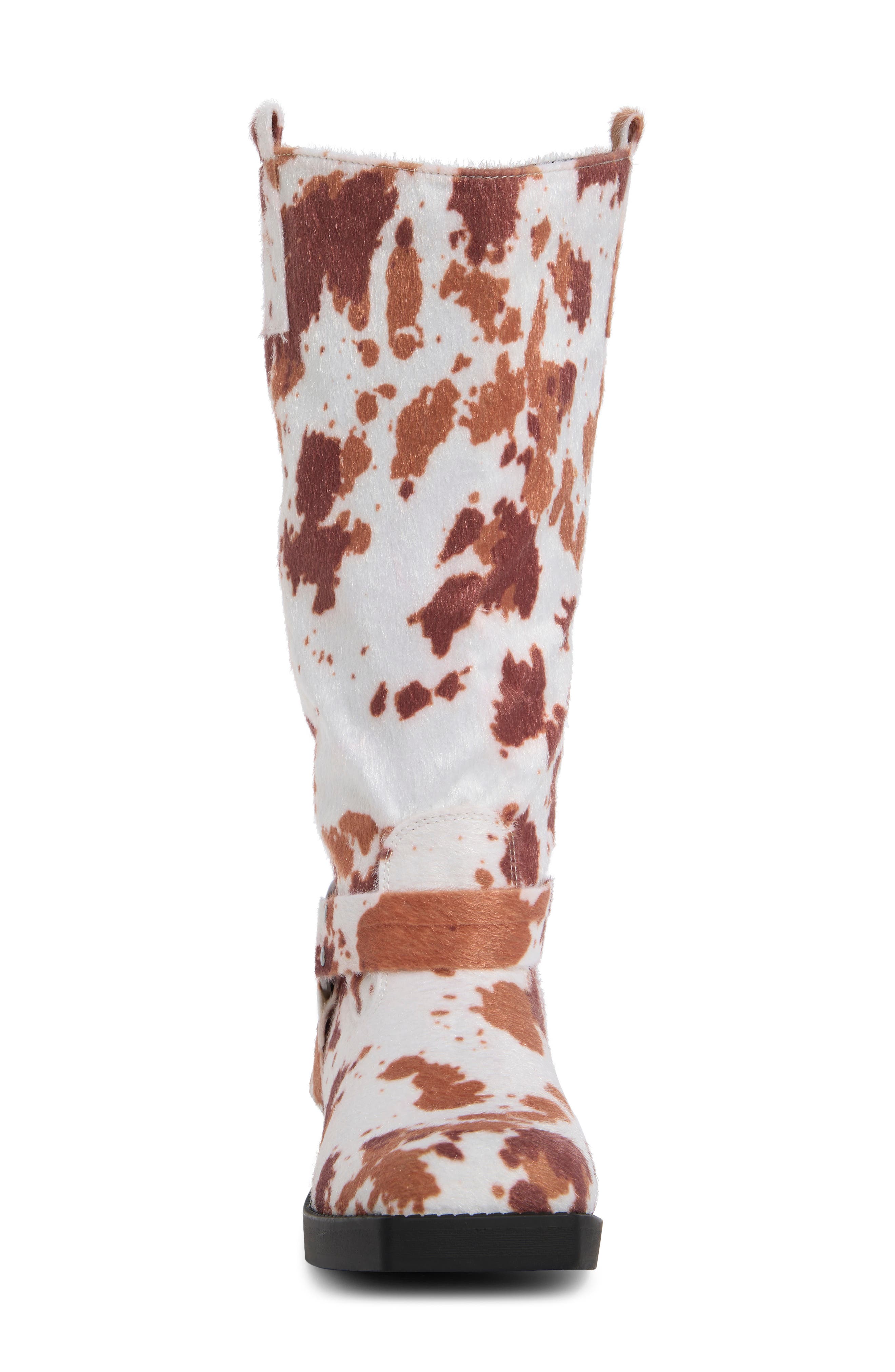 Wrecked Western Knee High Boot, Alternate, color, ANIMAL