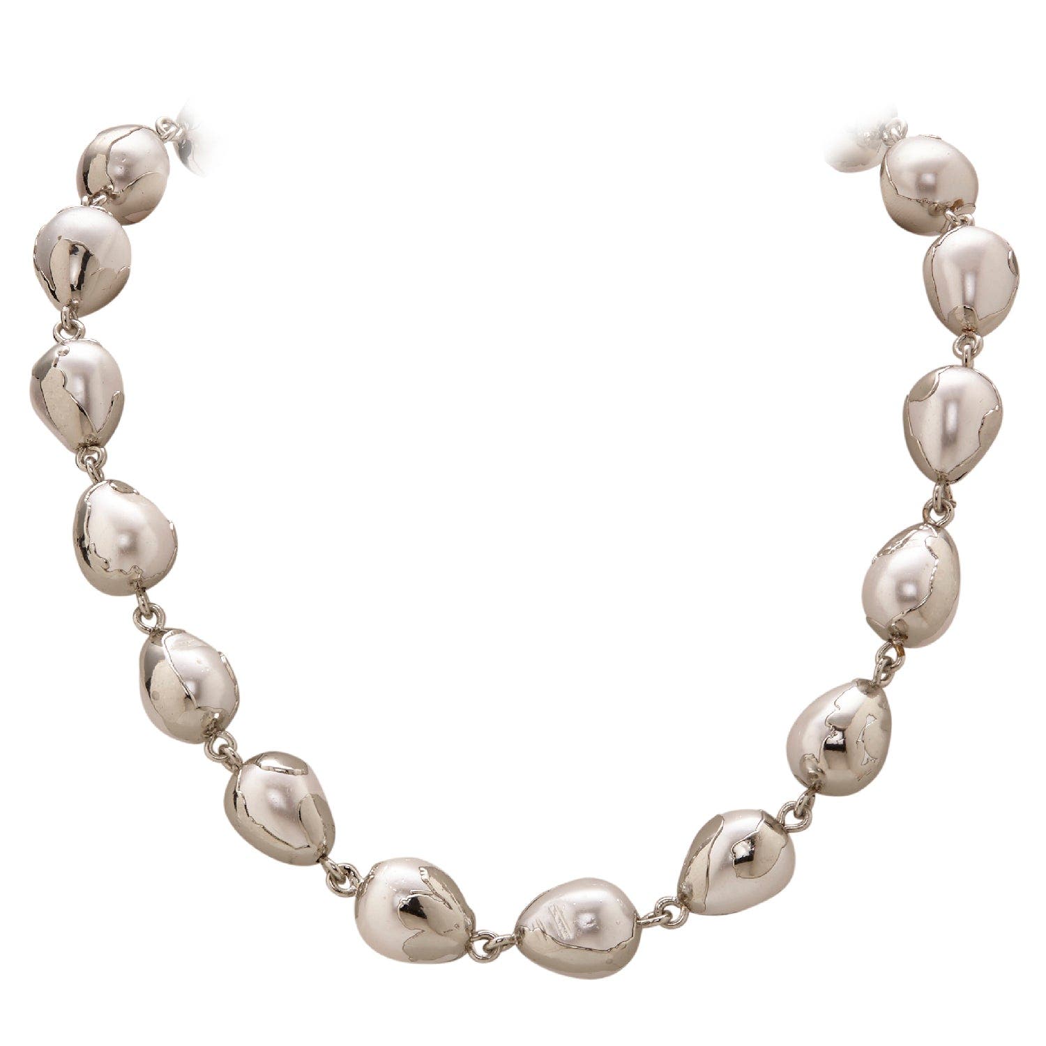 selected White Rhodium Plated
