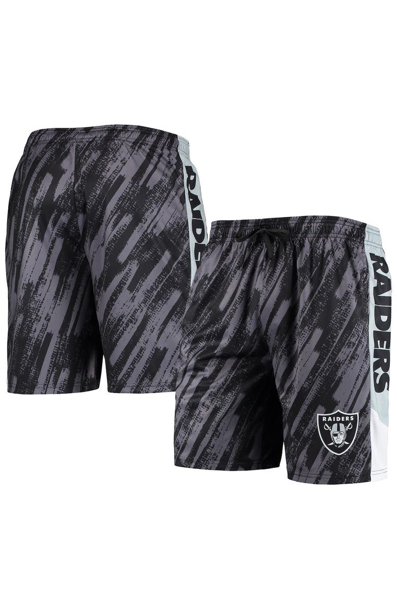 FOCO Men's FOCO Black Las Vegas Raiders Static Mesh Shorts, Main, color, 