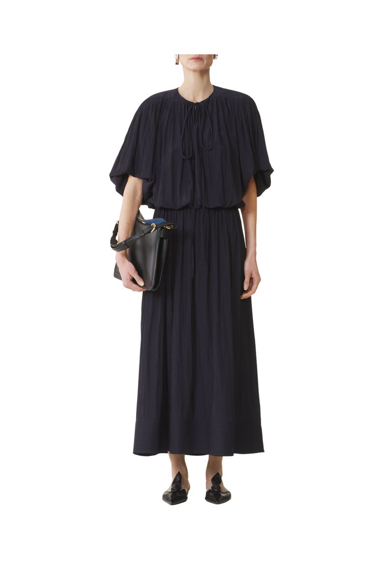 Lanvin Midi Dress In Charmeuse, Alternate, color, Montana