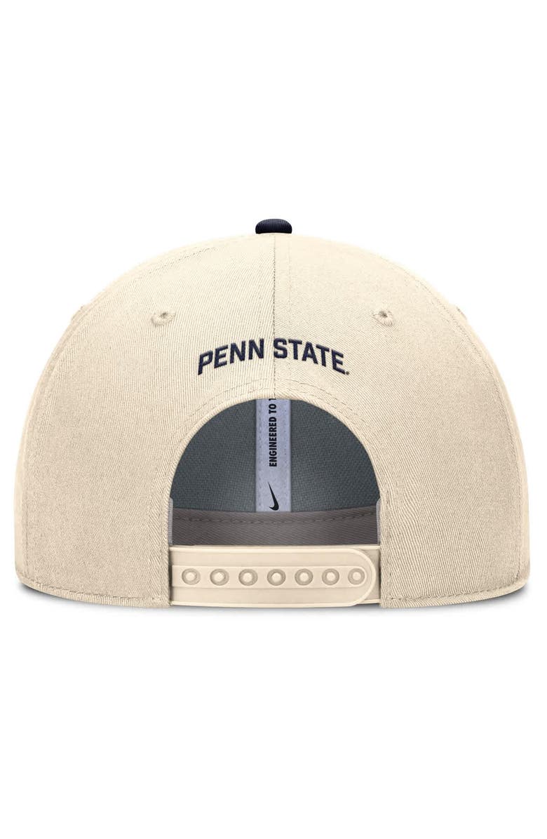 Nike Men's Nike Natural Penn State Nittany Lions Rise Primetime Performance Trucker Adjustable Hat, Alternate, color, Natural
