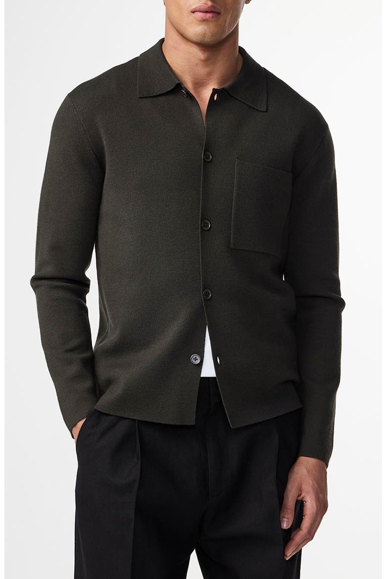 Jonas 6530 Cardigan, Main, color, DARK ARMY