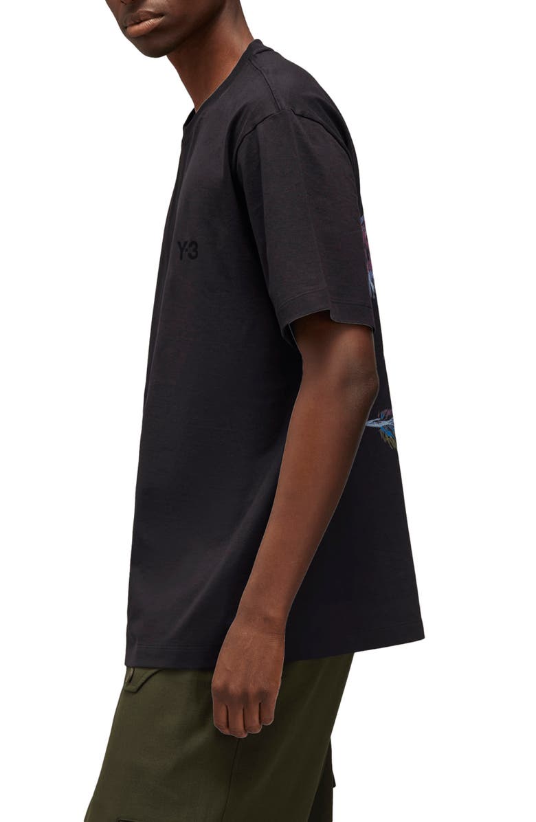 Y-3 Graphic T-Shirt, Alternate, color, 