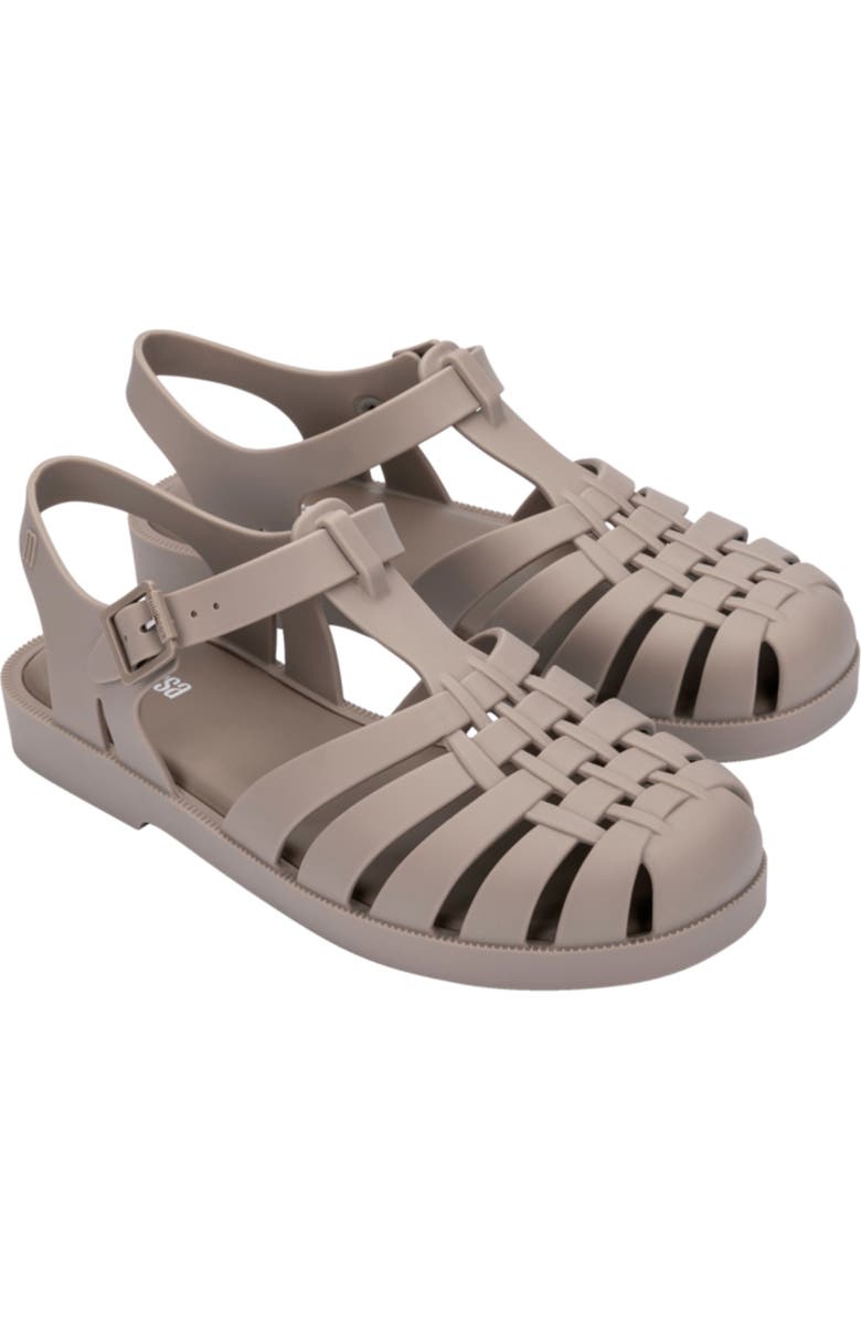 Melissa Possession Jelly Fisherman Sandal, Main, color, Matt Beige