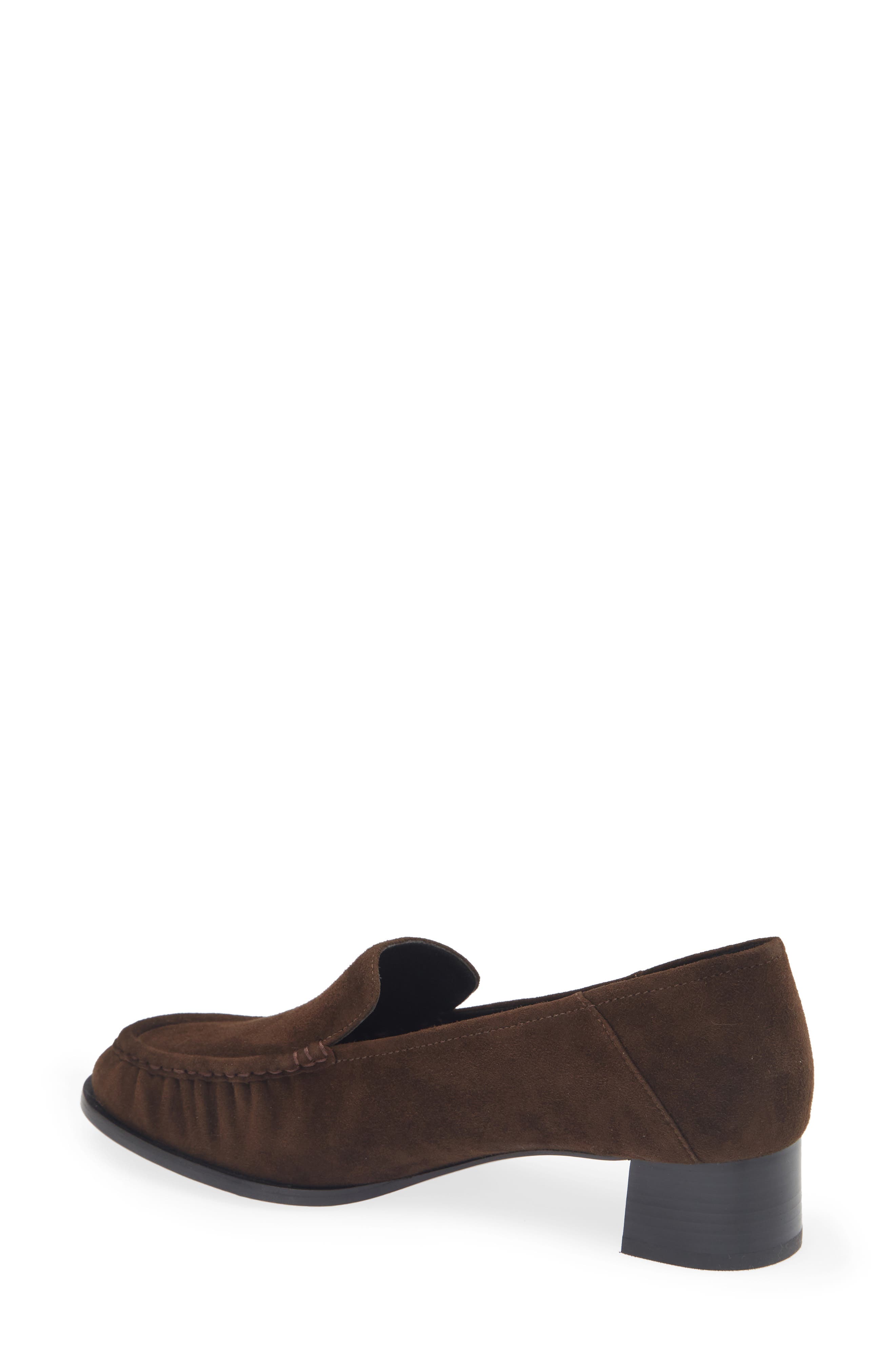 3.1 Phillip Lim Nadia Heeled Loafer, Alternate, color, Chocolate
