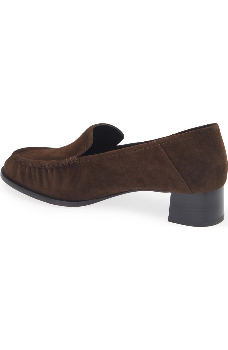 3.1 Phillip Lim Nadia Heeled Loafer, Alternate, color, Chocolate