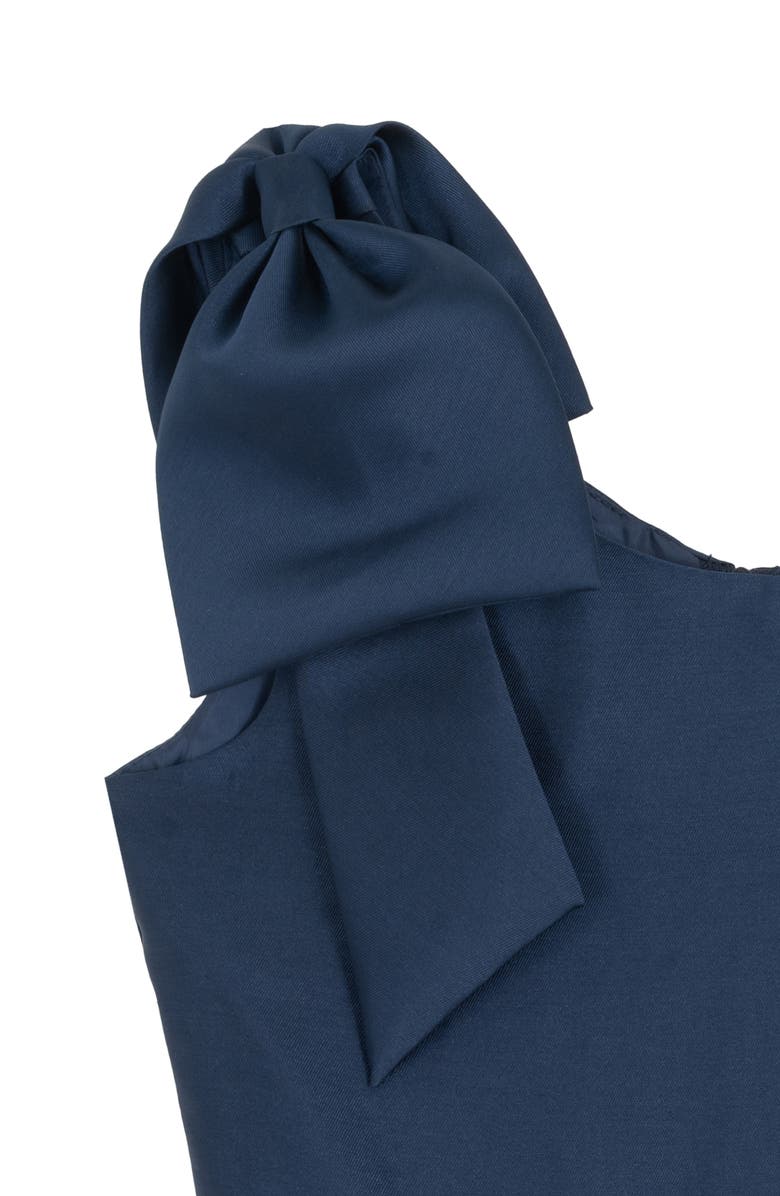 Rare Editions Kids' Mikao Bow Party Dress, Alternate, color, Navy