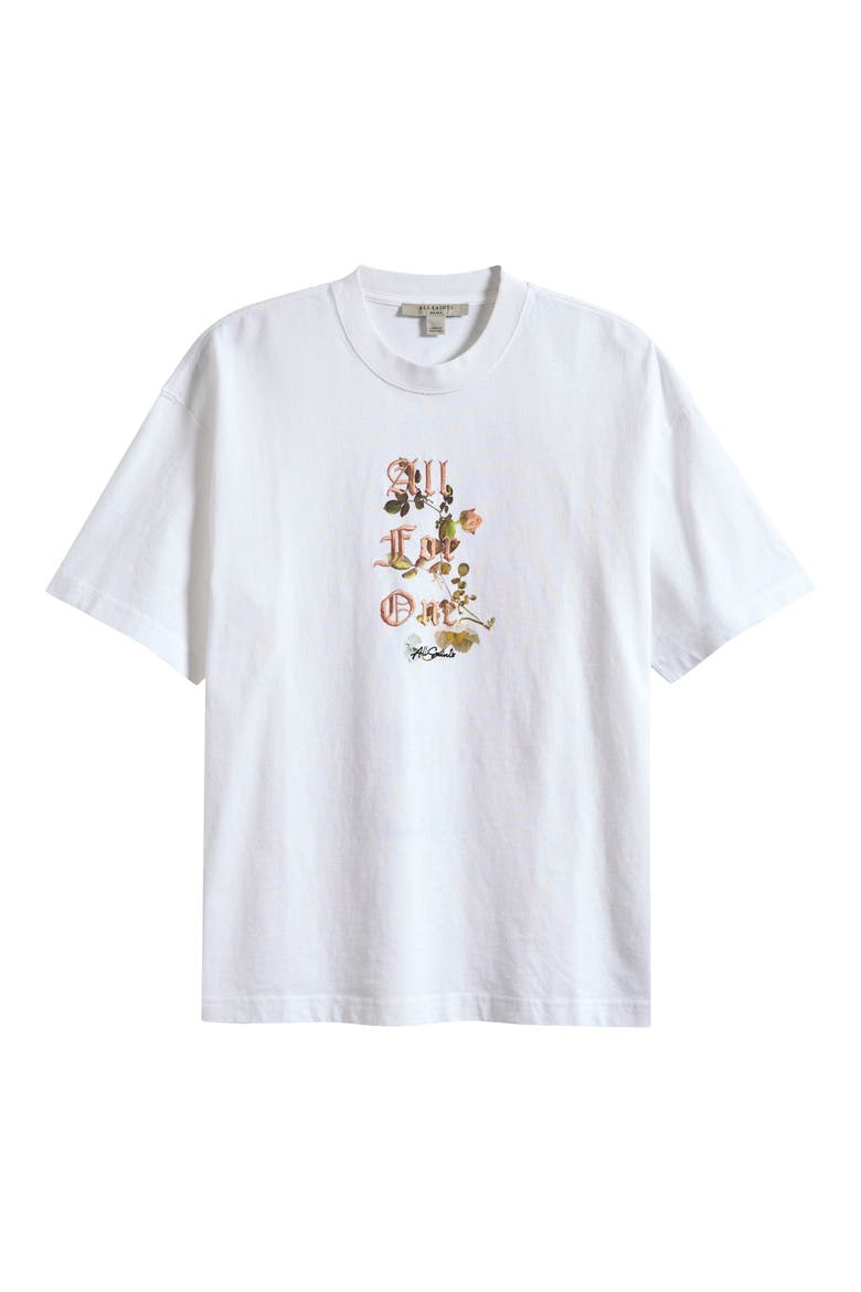 Oneness Etta Embroidered Graphic T-Shirt, Alternate, color, WHITE