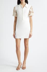 Ramy Brook Celine Linen Blend Minidress