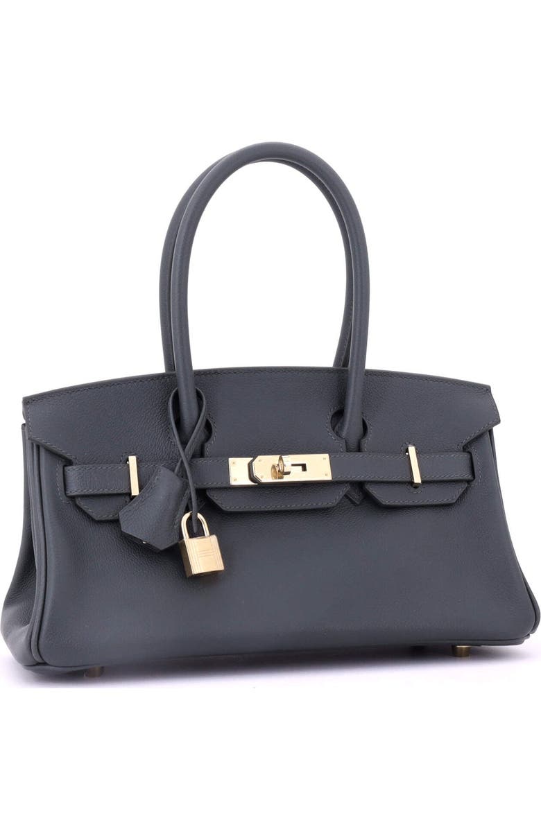 Pre-Owned Hermes Shoulder Light Birkin Bag Evercolor 29, Alternate, color, Vert Mangrove