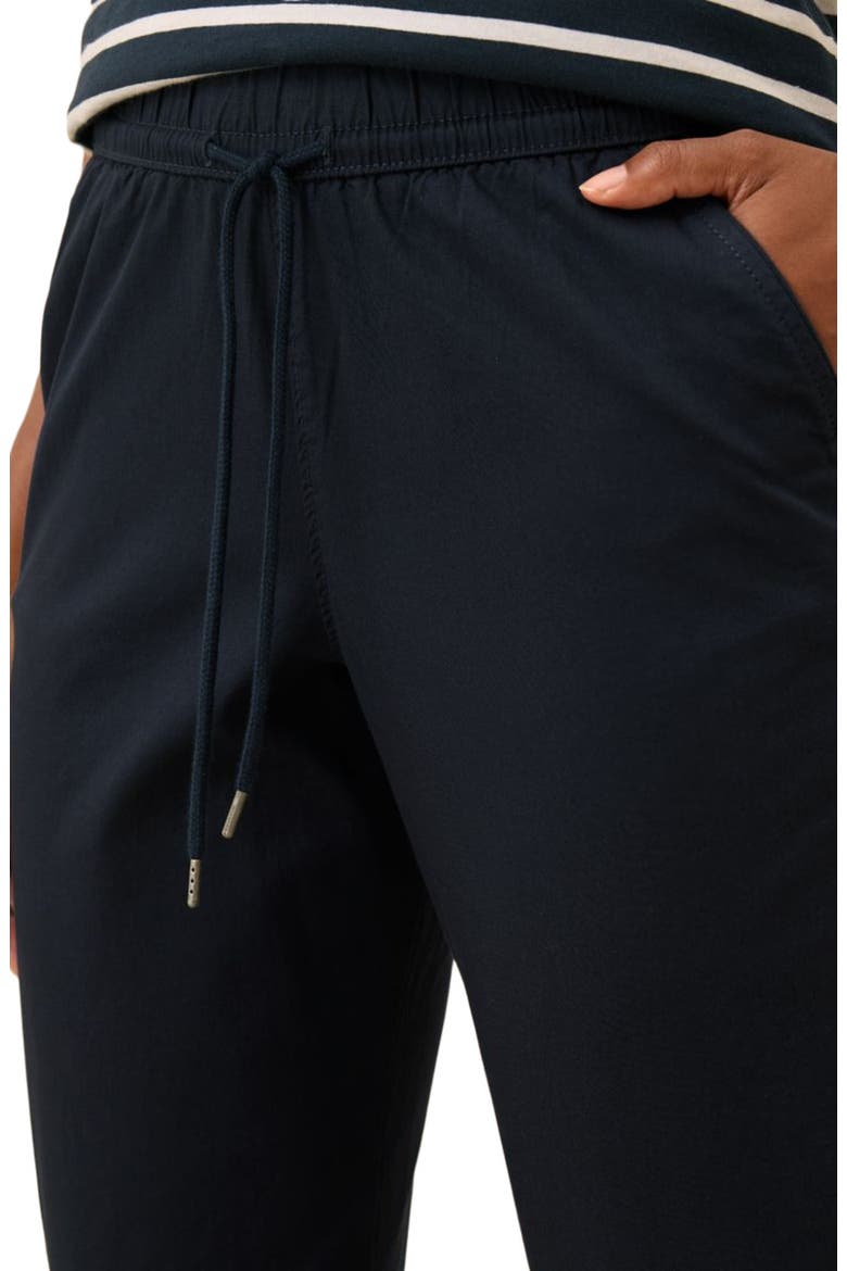 Organic Cotton Daily Twill Drawstring Pant, Alternate, color, Midnight Blue