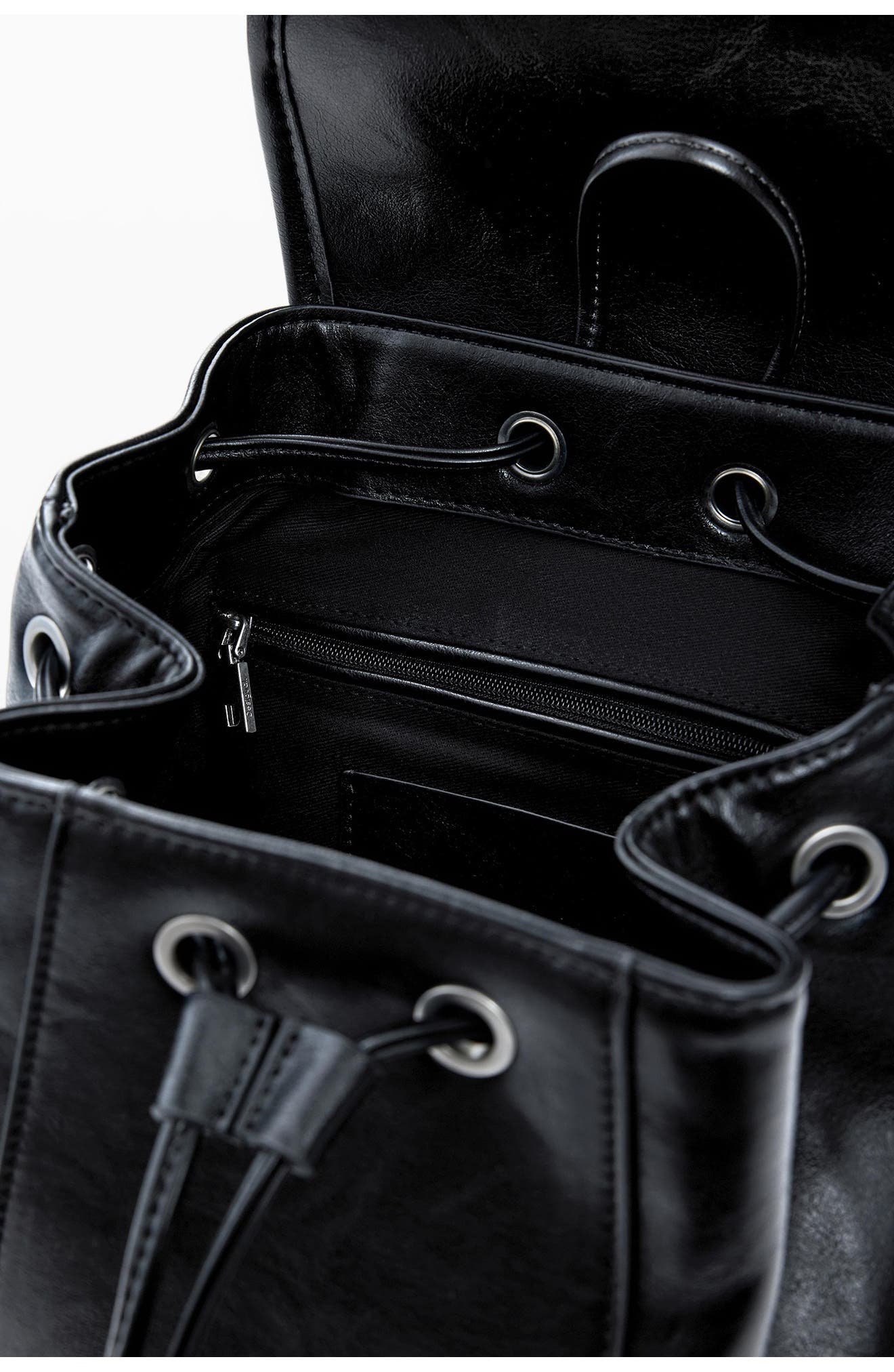 Desigual Medium Faux Leather Backpack, Alternate, color, 