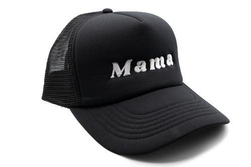 Rey To Z Mama Foam Trucker Hat In Black