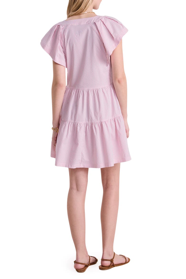 Harbor Tiered Ruffle Dress, Alternate, color, VINEYARD SS PB/WC