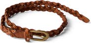 Free People Sol Slim Studded Leather Belt