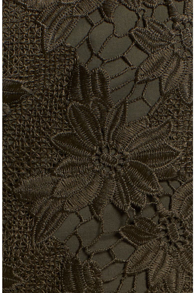 Lace Surplus Jacket, Alternate, color, OLIVE PEAT LEONA LACE