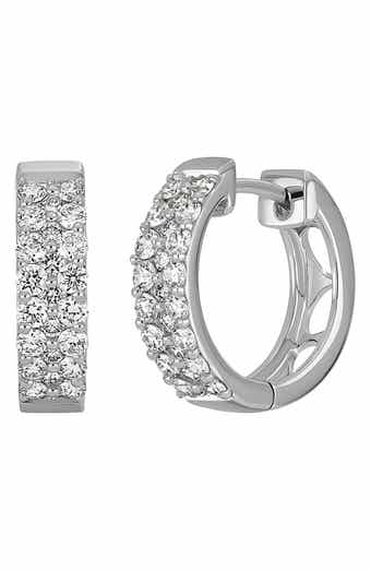 Audrey Diamond Hoop Earrings (Nordstrom Exclusive)