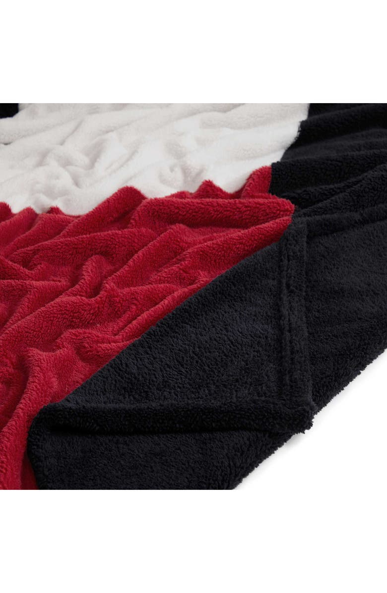Tommy Hilfiger Iconic Flag THrow, Alternate, color, Navy Blue/ Red/ White