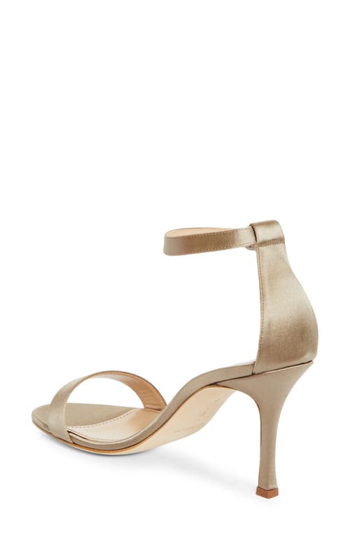 Manolo Blahnik Chaos Ankle Strap Sandal In Neutral