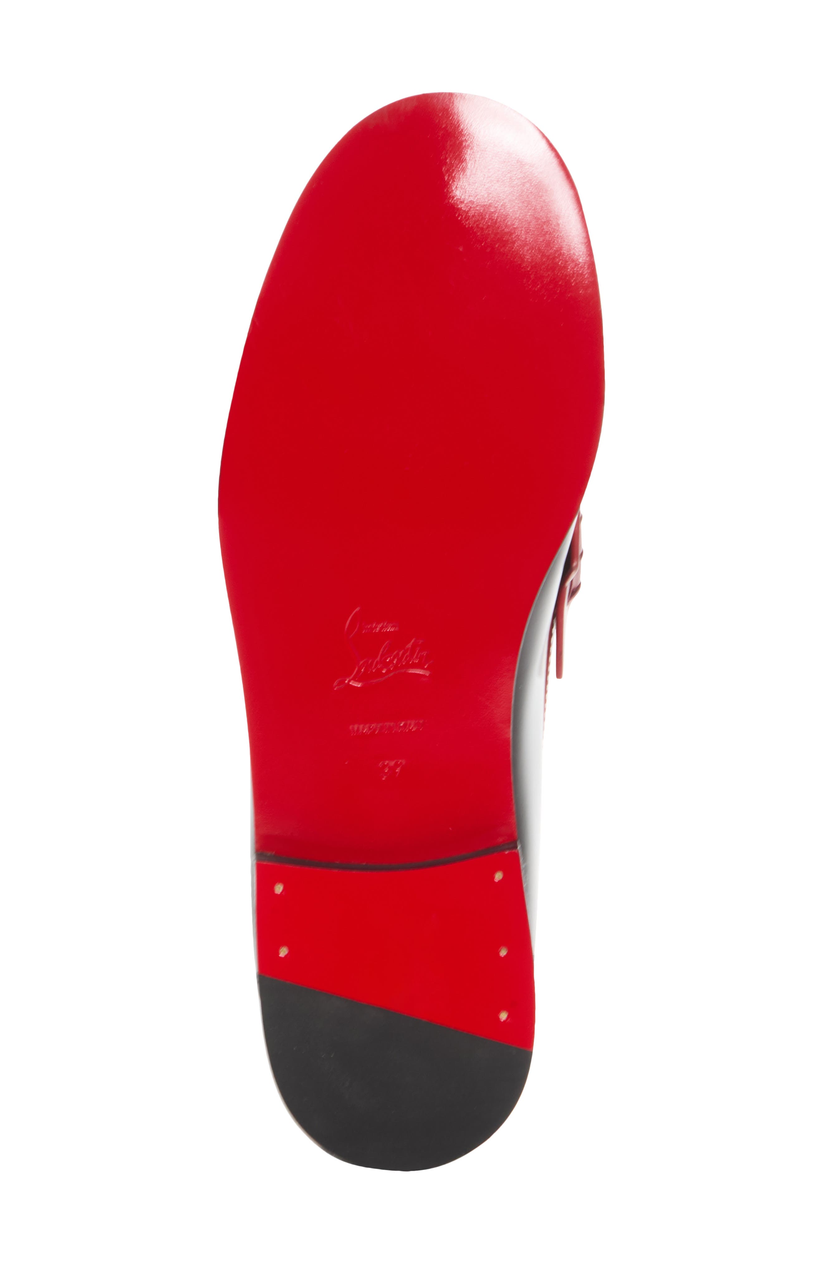 The Plato Leather Loafer, Alternate, color, CM47 VERSION BLACK