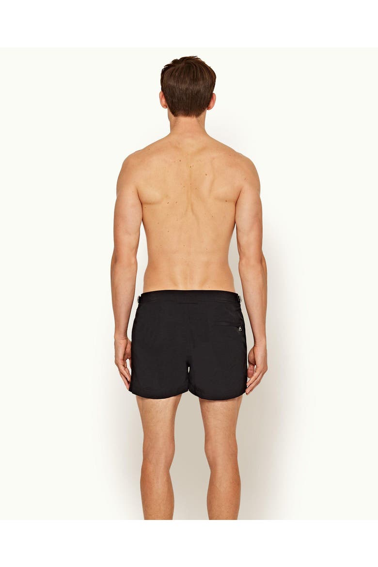 Springer Tailored-Fit Swim Shorts, Alternate, color, Black