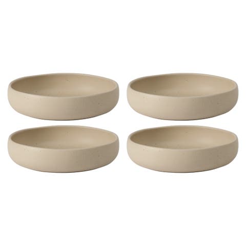 Corsica Clay 4 Piece Meal, Dinner, Pasta Bowl Set