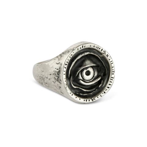Third Eye Silver Ring