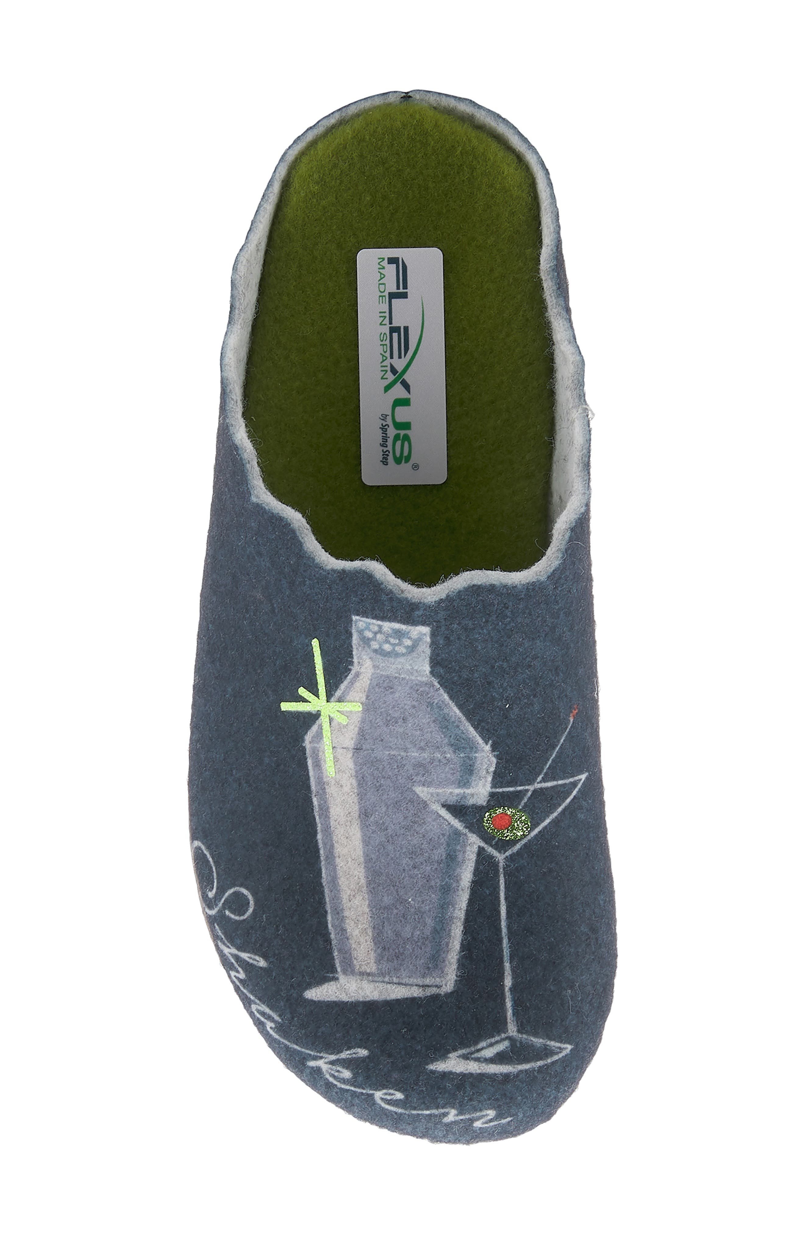 Flexus by Spring Step Cocktail Mismatched Slippers, Alternate, color, 
