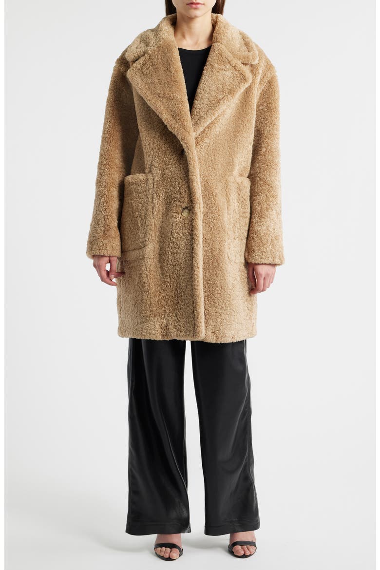 Catedy Faux Shearling Coat (Women) | Nordstrom