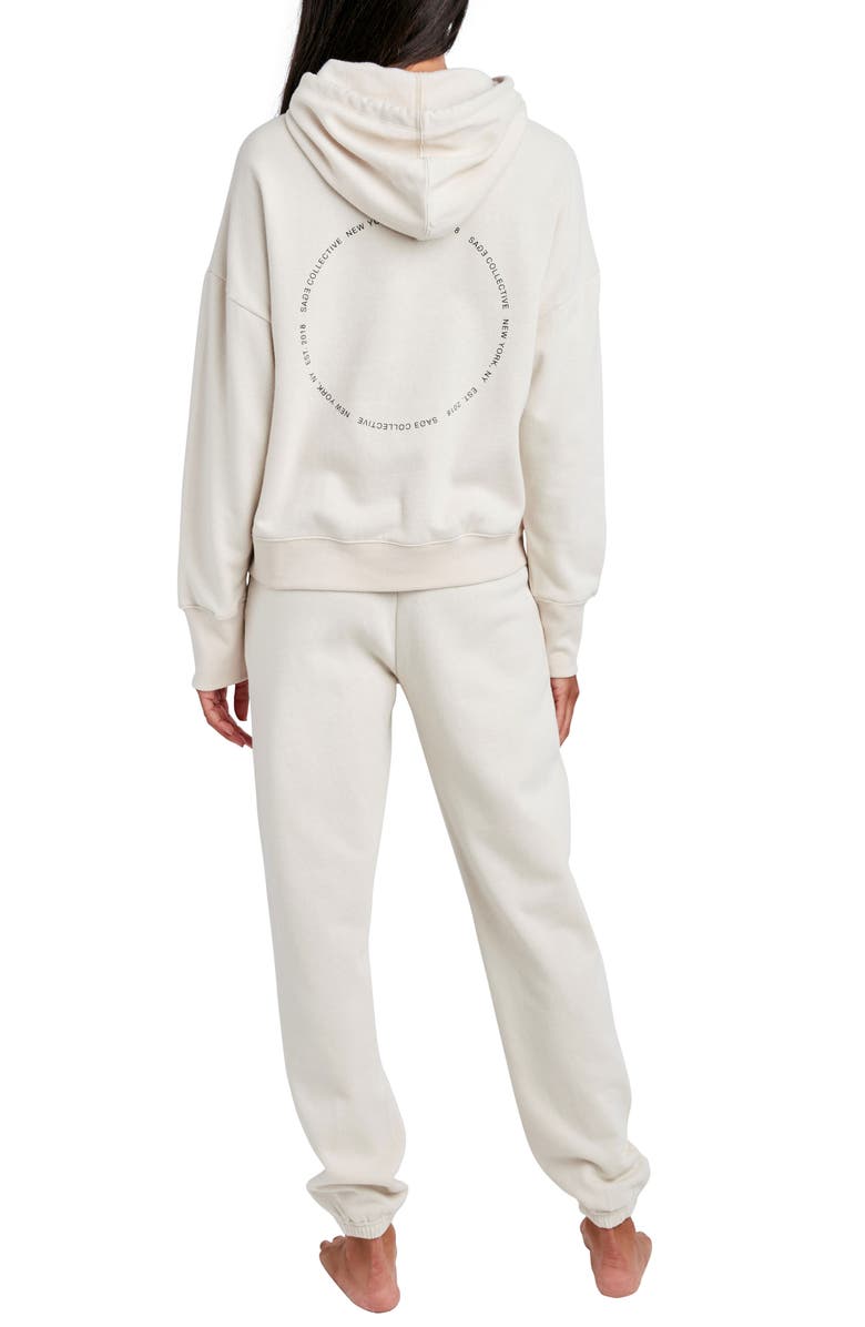 SAGE COLLECTIVE Inspired Extended Cuff Pullover Hoodie, Alternate, color, 