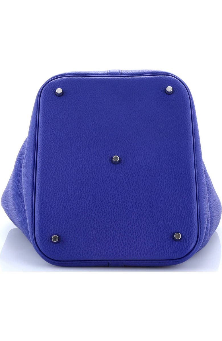 Pre-Owned Hermes Picotin Lock Bag Clemence GM, Alternate, color, Bleu Electrique