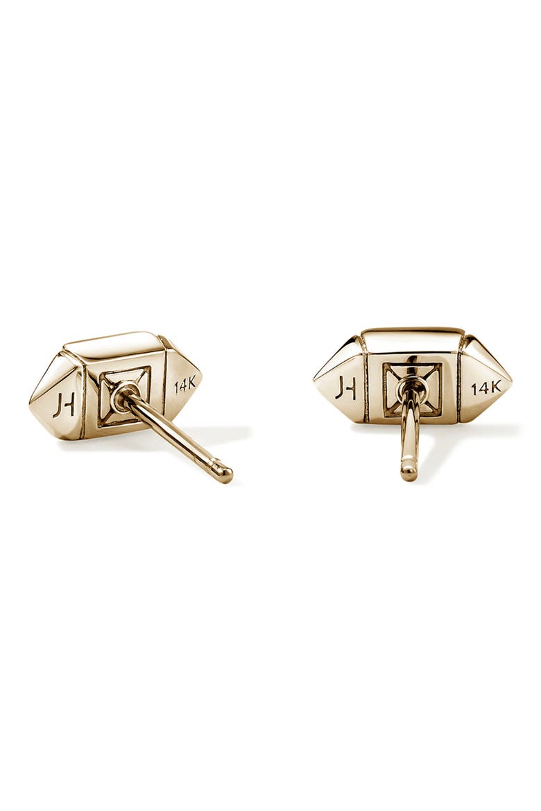 Icon Stud Diamond Stud Earrings, Alternate, color, GOLD