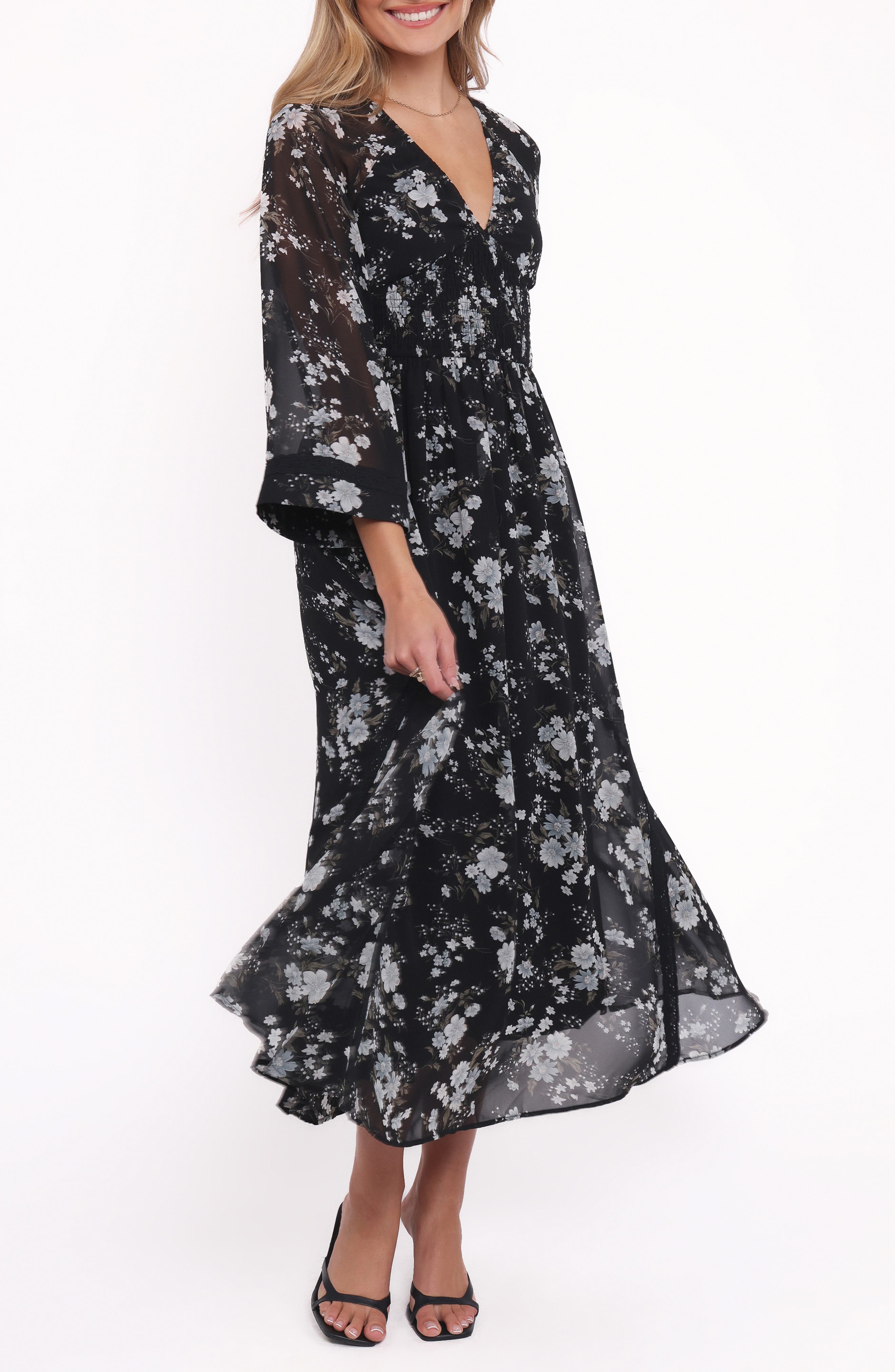 selected BLACK FLORAL