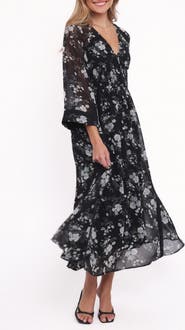 Petal & Pup Mavis Bell Sleeve Maxi Dress