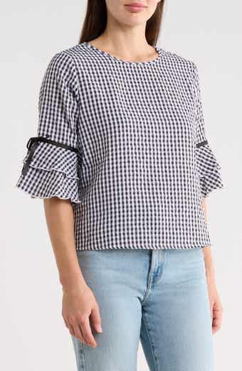 Forgotten Grace Seersucker Top