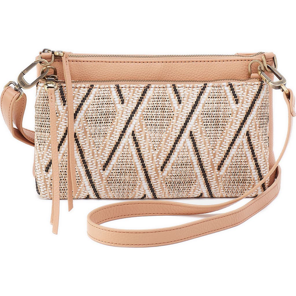 Hobo Darcy Double Crossbody Bag In Porcini