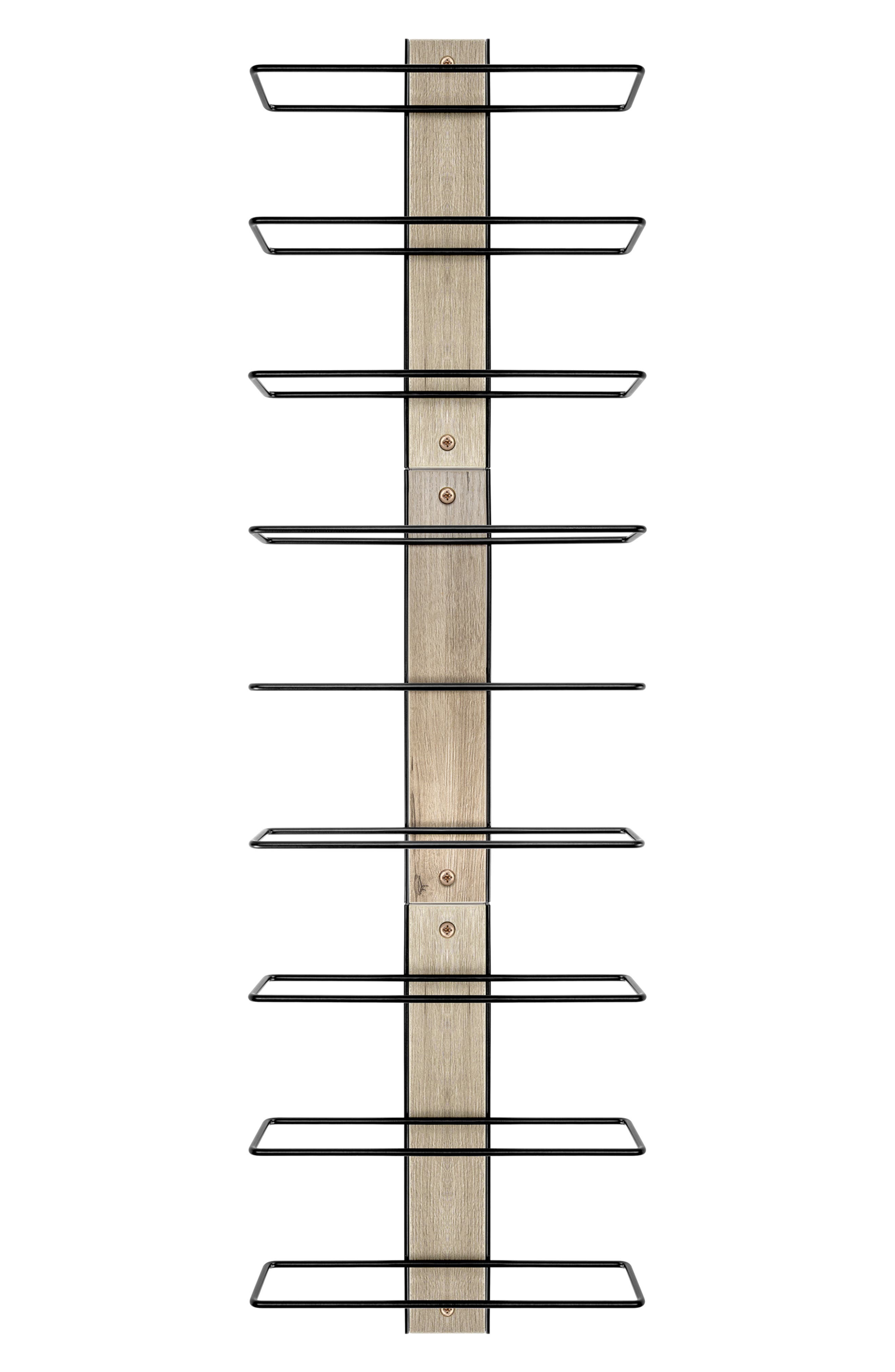 9-Bottle Wall Wine Rack