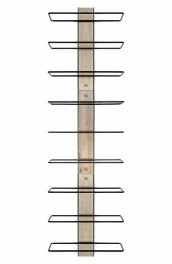 9-Bottle Wall Wine Rack