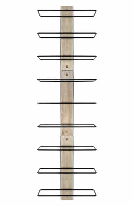 9-Bottle Wall Wine Rack