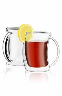 JoyJolt Caleo Double Wall Glass - Set of 2