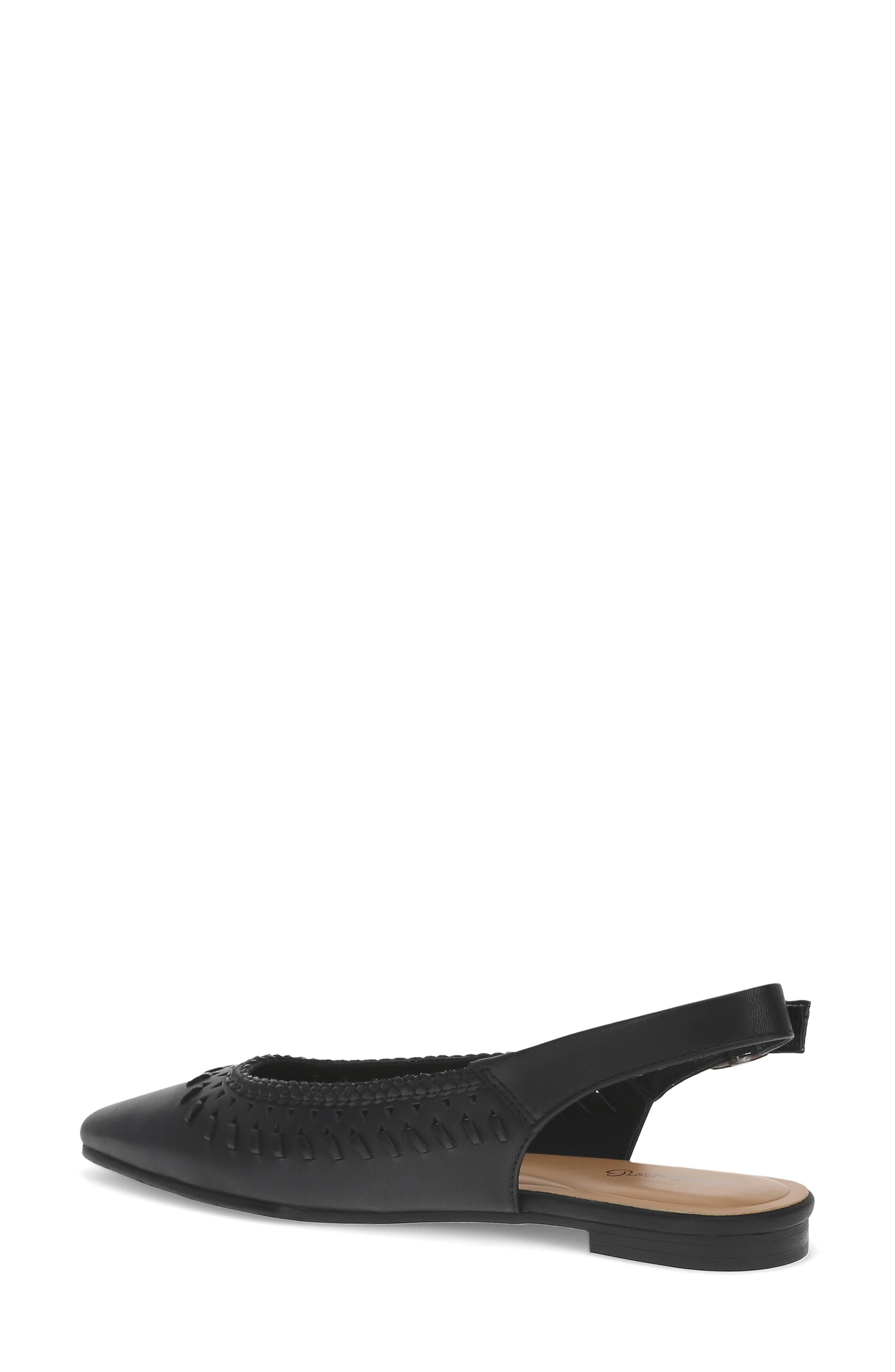 BARETRAPS Rachael Slingback Flat, Alternate, color, Black