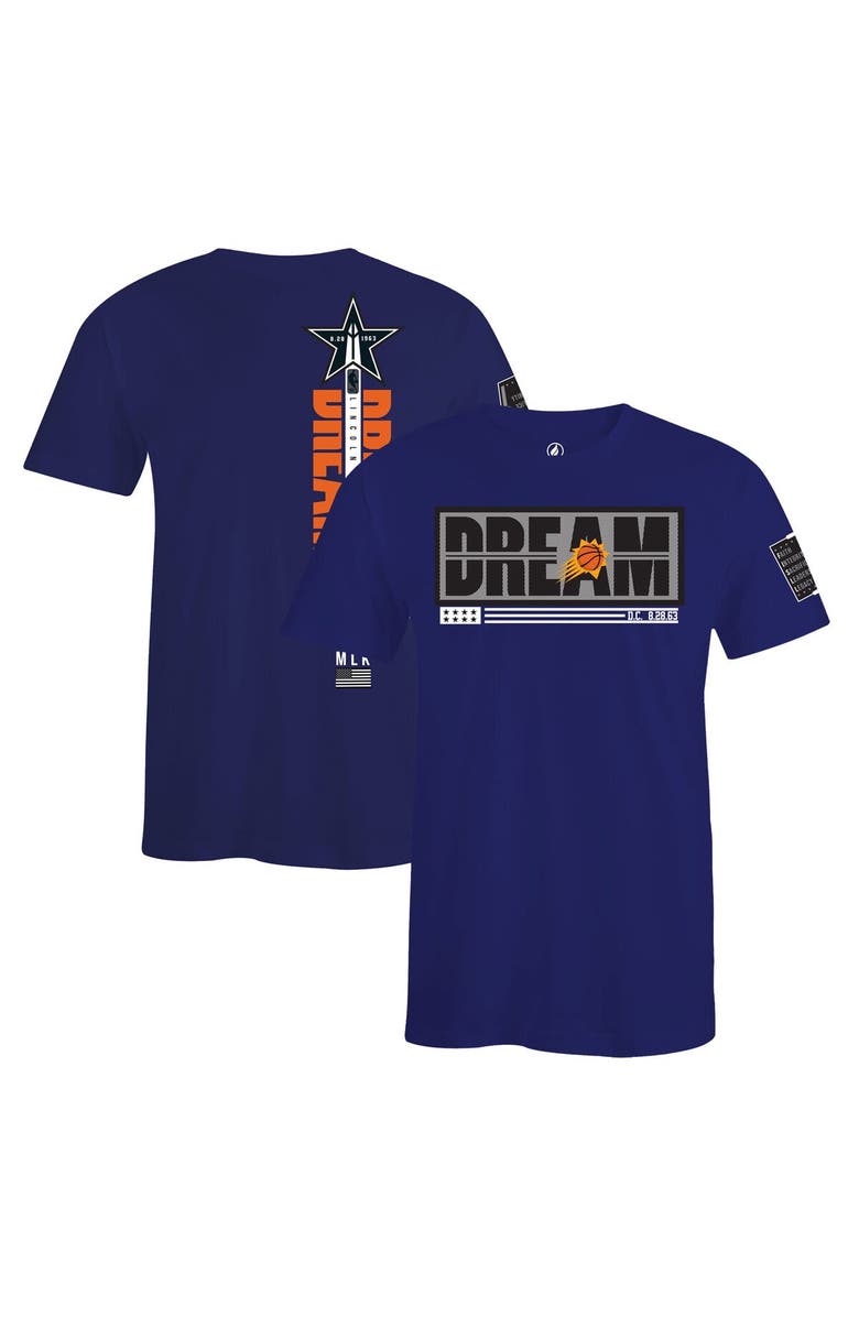 FISLL Unisex FISLL x Black History Collection Purple Phoenix Suns T-Shirt, Main, color, Purple