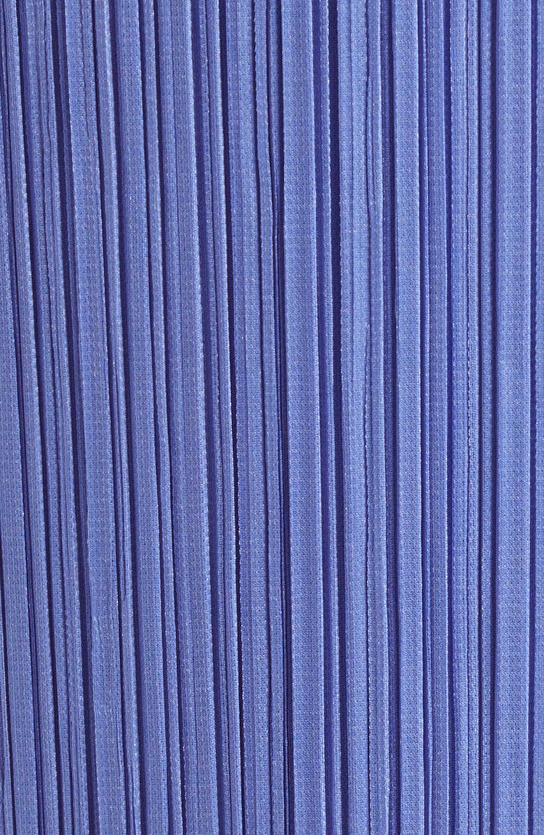 Pleats Please Issey Miyake Monthly Colors March Pleated Midi Skirt, Alternate, color, Steel Blue