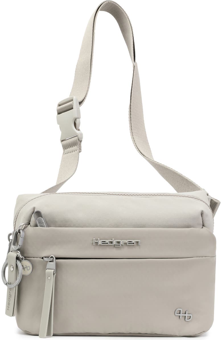Hedgren Hogo RFID Convertible Belt Bag, Alternate, color, Willow Grey