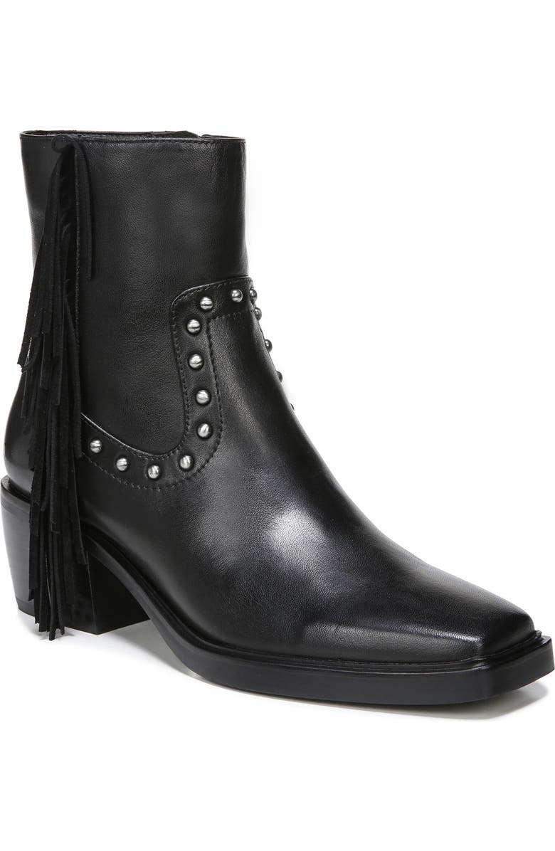 Sam Edelman Bernie Fringe Western Bootie, Main, color,