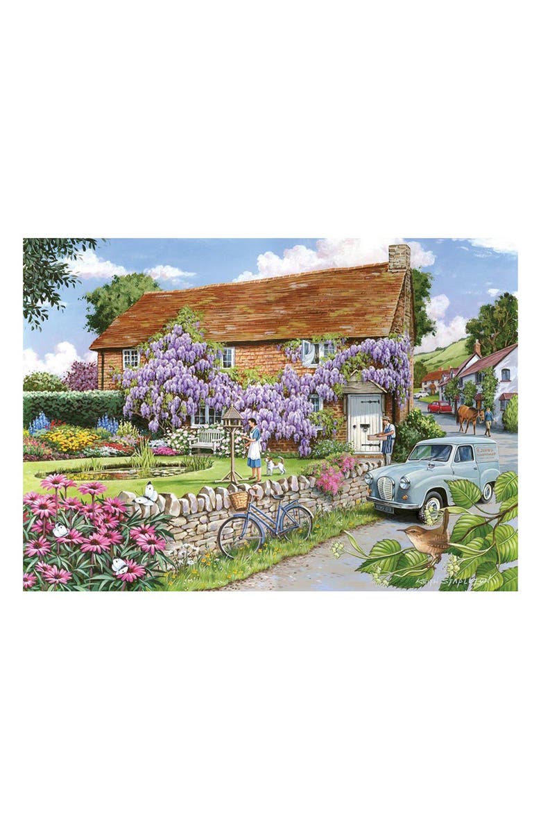 The House of Puzzles Wisteria Cottage Big 250-Piece Jigsaw Puzzle, Alternate, color,