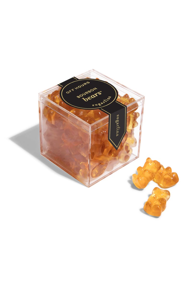sugarfina Bourbon Bears Set of 4 Candy Cubes, Alternate, color, Blue