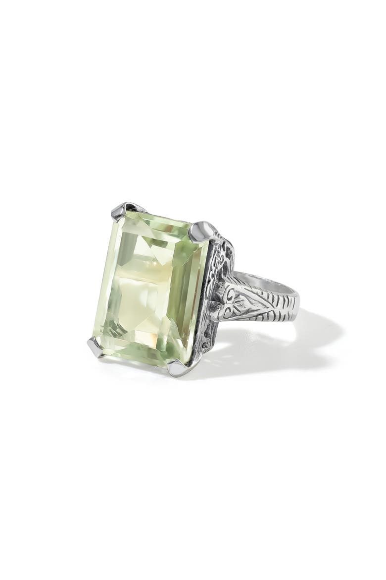 Gemstone Ring, Alternate, color, GREEN