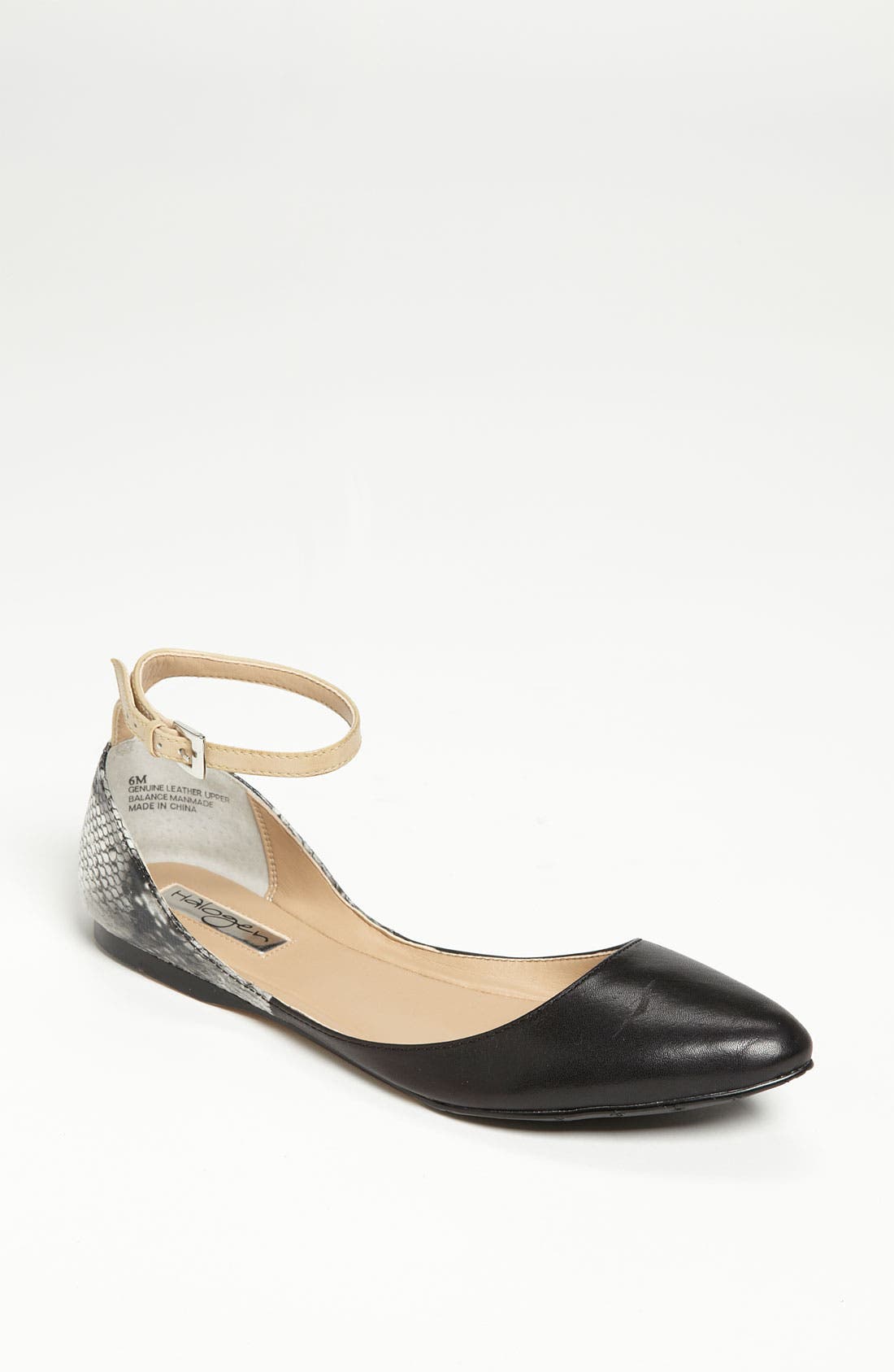 'Karlie' Flat, Main, color, BLACK