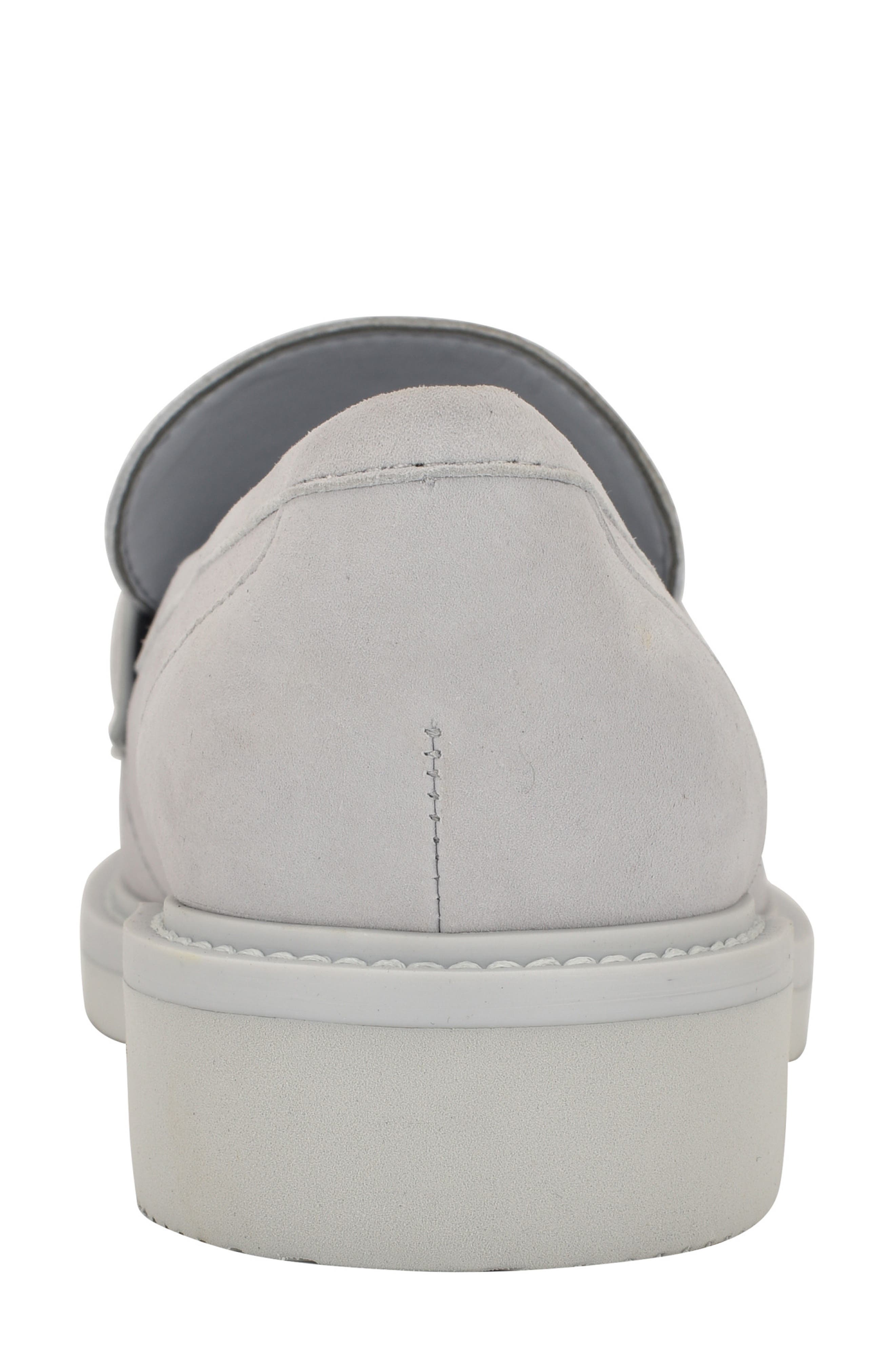 GUESS Shuttle Loafer, Alternate, color, Light Grey